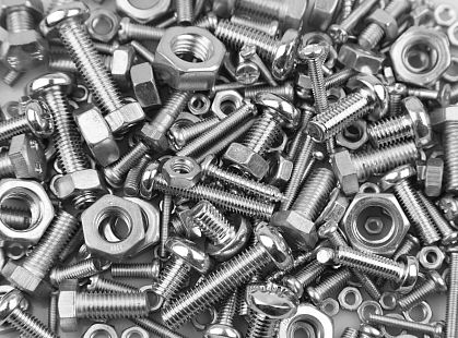 Скрепа А-20 черная (1000 шт/упак)