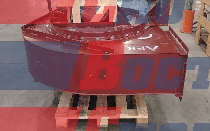 Дымосос ДН-9 левого вращения с эл.двигателем 11кВт, 1500обмин, исп.1, угол 270