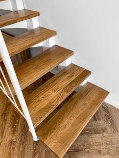 Лестничная ступень SР 34х38/30х3 S4 Zn, длина 1000/270 мм