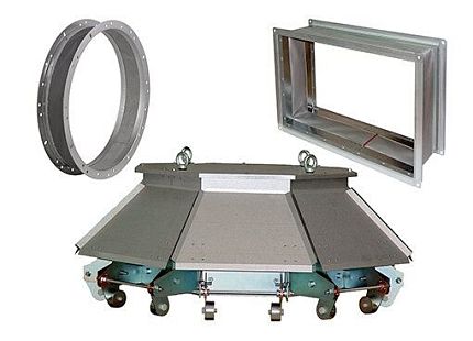 Гибкая вставка для канальных прямоугольных вентиляторов ВГ 50-30 , 500х300 мм