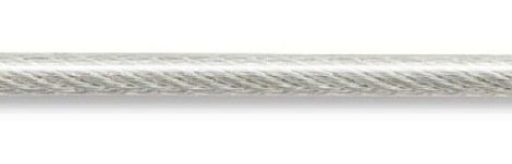 Трос стальной круглопрядный в пвх оплетке, DIN 3055 М1/2